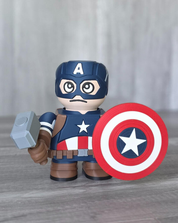 $25 - 6.5" Captain America