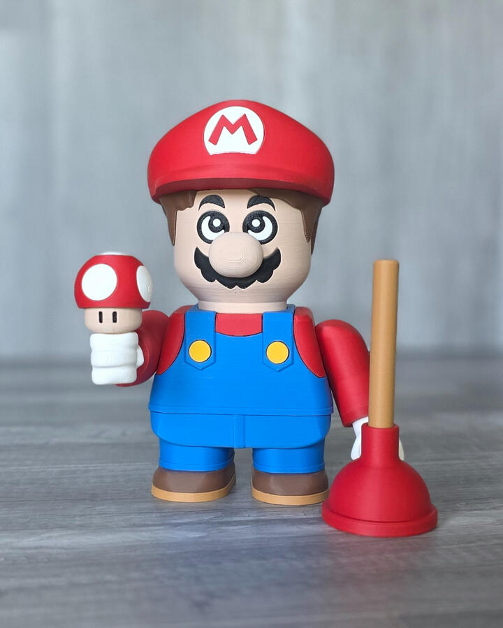 $25 - 7" Mario